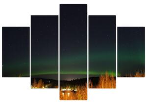 Északi fények képe (150x105 cm)