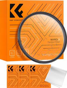 K&F Concept színes csillagszűrő, effekt szűrő, ultra vékony keret, 72mm, +3db törlőkendő