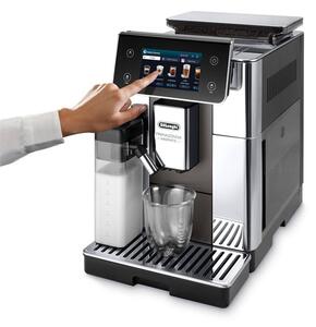 DeLonghi ECAM630.75.TSM PrimaDonna Aromatic titánium tejhabosítóval automata kávéfőző