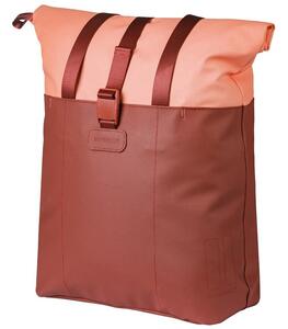 Basil Sakwa pojedyncza BASIL VIVE BICYCLE SHOPPER, MIK Hooks, 15-20L, Wodoodporna, burgundy/pink