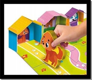 Montessori baby készségfejlesztő játék - farm