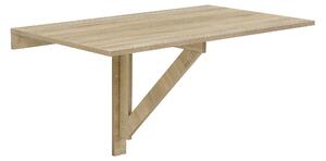 Fali lehajtható asztal AABR-2301 faszín 100x60x58cm
