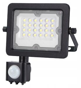 Naświetlacz LED GALAXI 20W 2200lm barwa naturalna 4000K IP65 czarny z czujnikiem LFL220S