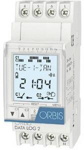 ORBIS Zeitschalttechnik DATA LOG 2 230 V Kalapsínes időkapcsoló óra Digitális 250 V/AC