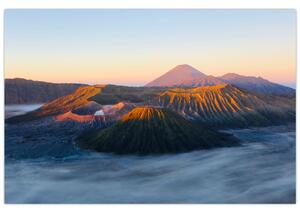 Kép a Bromo-hegyről Indonéziában (90x60 cm)