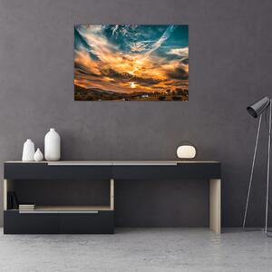 Felhők képe (90x60 cm)
