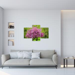 A réten virágzó fa képe (90x60 cm)