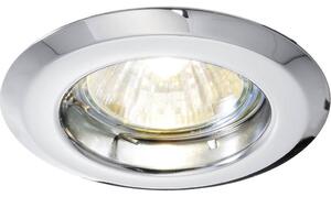 Deko Light Rund, 1x max 50 W MR16, Silber Beépíthető lámpa MR16 GU5.3 Ezüst (442052)