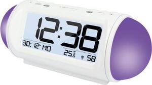 Rádiójel vezérelt digitális ébresztőóra hőmérővel, Wake up Light, 185x75x75 mm, Techno Line WT 499