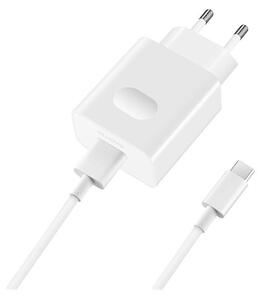 HUAWEI hálózati töltő USB aljzat (9V / 2000mA, gyorstöltés támogatás + AP51 Type-C kábel) FEHÉR (AP32 / HW-090200EH0_TYPE_C)