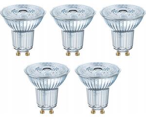 Ledvance 5x Żarówka LED Osram 2,6W (35W) GU10 PAR16 36D 230lm 4000K neutralna 230V reflektor 36 stopni 4058075157965