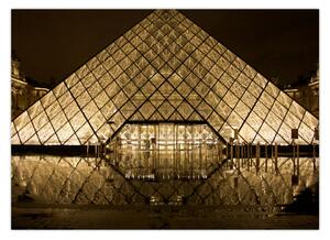 Louvre képe (70x50 cm)
