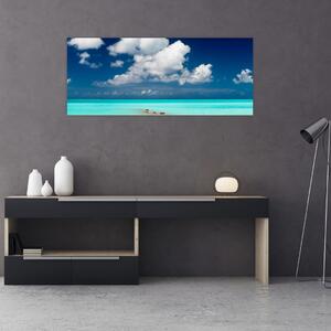 Kép - Trópusi tengerpart (120x50 cm)