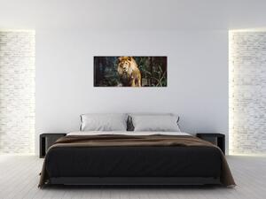 Oroszlán a vadonban (120x50 cm)