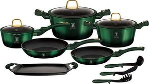 Berlinger Haus Emerald Collection 14 részes edénykészlet titán bevonattal