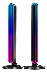 BlitzWolf BW-AL1 LED RGBx2 Asztali Lámpa - Fekete