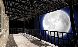 Fotótapéta - A Holdra néző terasz (152,5x104 cm)