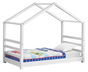 Házikó ágy Vardø 80x160 cm matt fehér