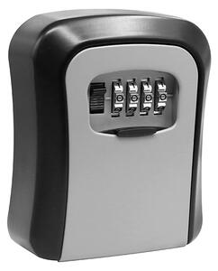 Tracer Key Box, Duplakaros zár, Vizálló, Beltéri/Kültéri, Fekete-Szürke, Kulcstároló széf