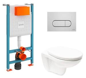 Fali WC szett VitrA Normus előtétfalas szereléshez SIKOVSNOR54680
