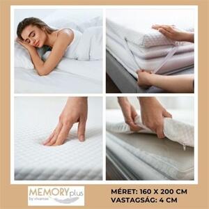 Memóriahabos fedőmatrac 160x200x4cm (GYMM1604)