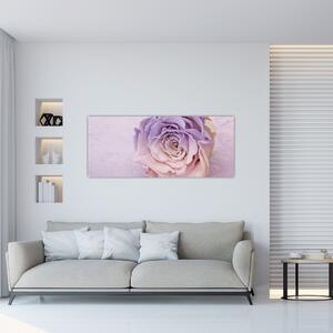 Egy rózsa virág részlete (120x50 cm)