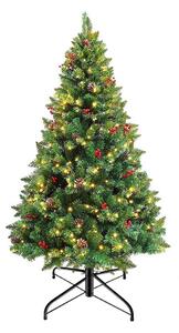 Timeless Christmas LED-es műfenyő több típusban, melegfehér-100 LED-es, 120 cm (HOP1001379)