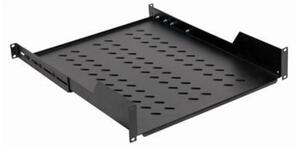 Legrand 1U 19" Rackszekrény polc fekete (E4S1U62SS)