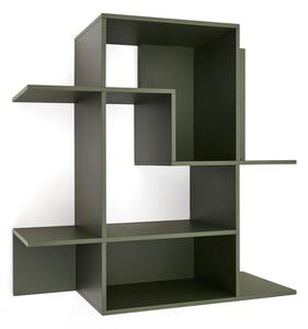 Zöld moduláris polcrendszer 80x80x25 cm Ina – Kave Home