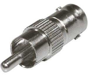 SpeaKa Professional RCA / BNC Átalakító [1x RCA dugó - 1x BNC aljzat] Ezüst