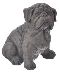 InDecor Kerámia bulldog barna, 28 x 21 x 28 cm