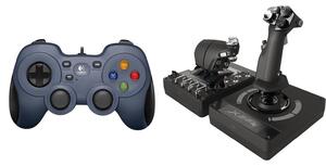 Logitech F310 Pad (940-000135) + G X56 Hotas (945-000059)