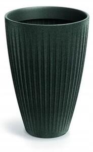 Maceta Latia Round High Ø60x58 Grafito Granito