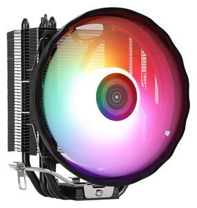 AeroCool Rave 4 FRGB PWM Processzor Hűtő 4 Hőcsővel RGB Világítással