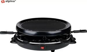 Raclette grillsütő 41x30x41cm Alpina