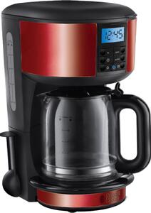 Russell Hobbs Legacy 20682-56 kávéfőző, 1000 W, 1.25 l, 10 csésze, Fekete/Piros