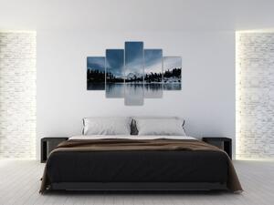 Kép - A befagyott tón (150x105 cm)
