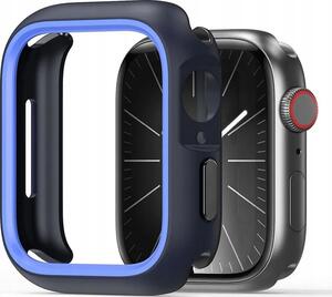 Dux Ducis BAMO műanyag óra keret (ütésállóság) SÖTÉTKÉK Apple Watch Series 9 45mm / Watch Series 8 45mm / Watch Series 7 45mm (GP-154358)