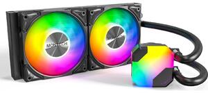 Hűtő Montech HyperFlow ARGB 240 Fekete