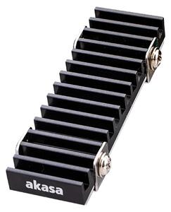 SSD hűtő Akasa Gecko Pro M.2 hűtőborda Fekete