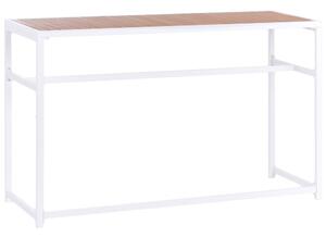 Kerti bárasztal AVETRANA 150 cm 50 cm Barna/fehér