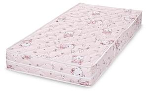 LORELLI Relax szivacs matrac 60x120x12 cm - Pink Balerina Bear