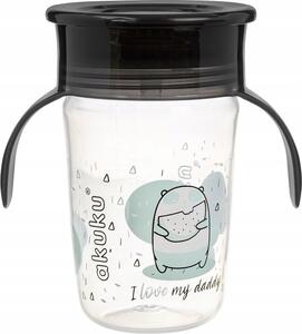 Akuku Itatópohár Csöpögésmentes 240 Ml 360 Fok I Love My Daddy