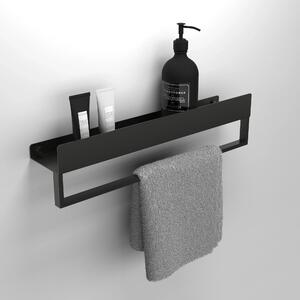 Fürdőszobai polc SF01 45cm black matt