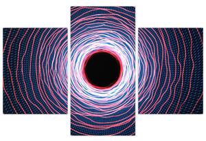 A kör absztrakció képe (90x60 cm)