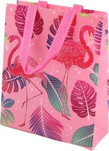 Flamingos Ajándéktáska Rózsaszín 30,5 Cm X 24,5 Cm X 10 Cm 16726