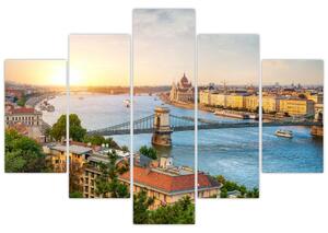 Budapest képe folyóval (150x105 cm)