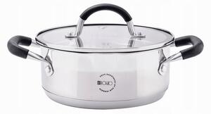Bergner SG-8057 Lábas fedővel, 24cm, 3.5l