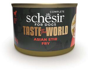 Schesir Taste the world, karma mokra, dla psów, azjatycki wok, 150 g, puszka