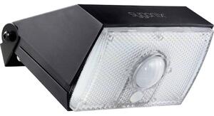 Sygonix LED-es kültéri fali lámpa mozgásérzékelővel 10 W, fekete, (SY-4673536)
